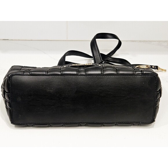 Authentic Michael Kors Woven Leather Tote Bag – Black – Certified! - Picture 7 of 8